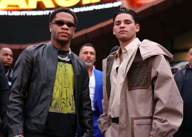 Devin haney ryan garcia pelea box