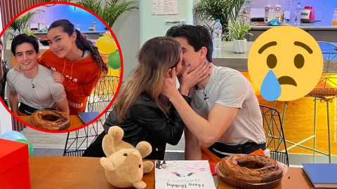 La Academia: Santiago recibe la visita de su novia e Isabela se rompe.