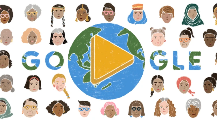 día de la mujer 2022 doodle google
