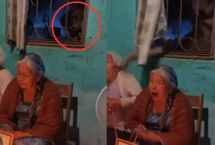 VIDEO | Presunto demonio ataca a abuelitas durante rosario; ¿dónde ocurrió?
