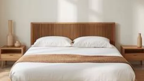 5 opciones para reemplazar la base del colchón de la cama por soluciones más aesthetic y elegantes