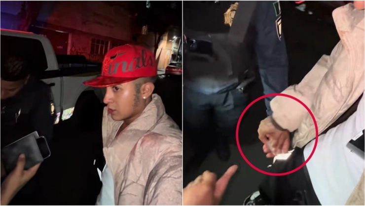 Graban a policías de CDMX colocando droga a joven: momento quedó en video