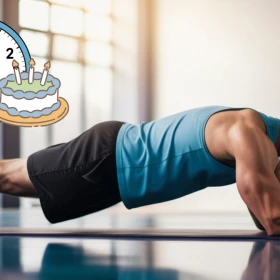 plancha en el gimnasio