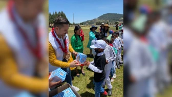 En el marco del Día del Niño, llevamos una gran sorpresa a muchos pequeños de comunidades Mazahuas y Otomíes en Lerma y San José del Rincón, Estado de México.