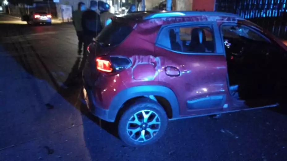 Accidente en la Avenida 11 Sur