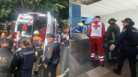 ¿Qué pasó con el accidente en Metro Polanco hoy? Usuarios colapsan en las escaleras eléctricas