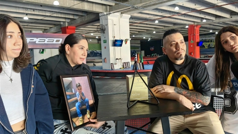 Niños con cáncer cumplen su sueño de ser pilotos de karts: Familia de Matty