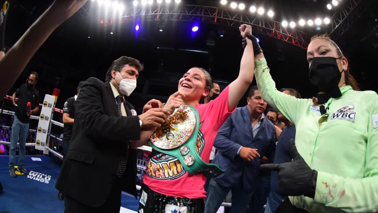 Yamileth Mercado vs Ang&eacute;lica Rasc&oacute;n boxeo