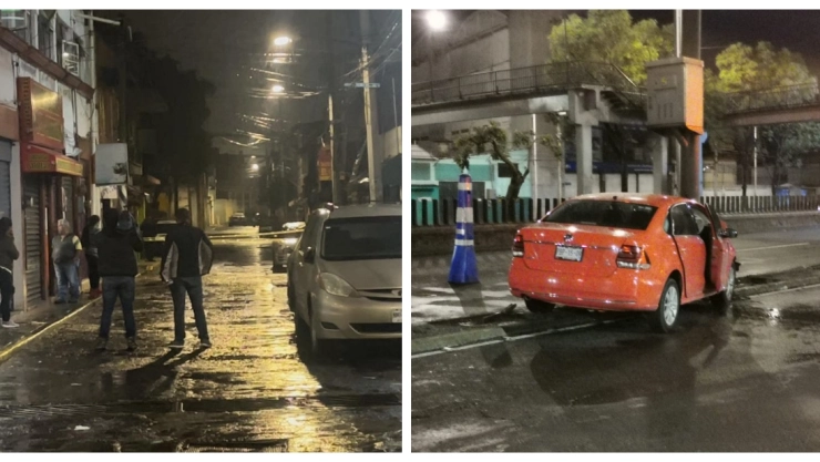 madrugada asesinatos choque Valle de México