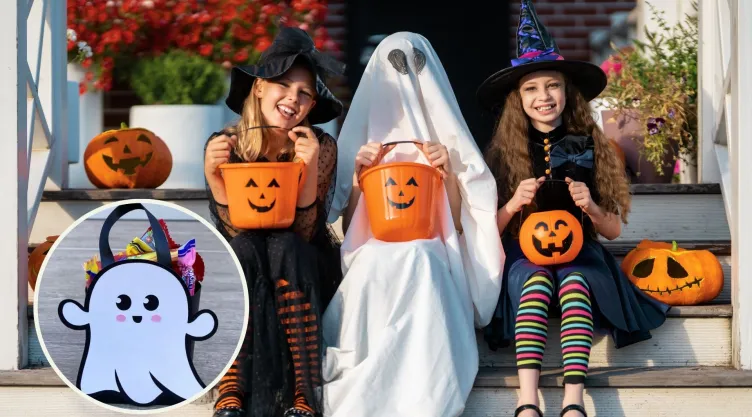 4 ideas para hacer dulceros de Halloween y pedir calaverita con tus hijos