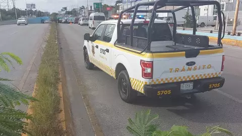 accidente en punte en la Bonfil