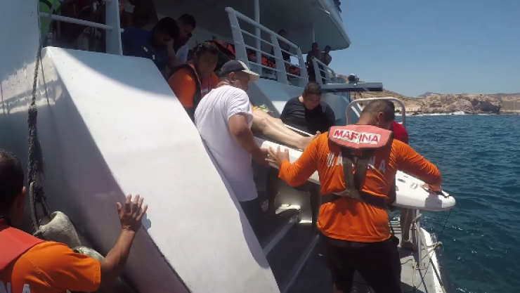 Evacuación Marina Los Cabos