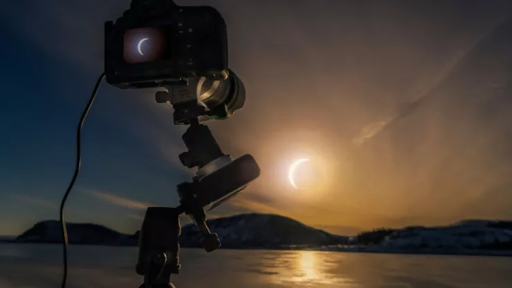 eventos UNAM por el eclipse solar 2023