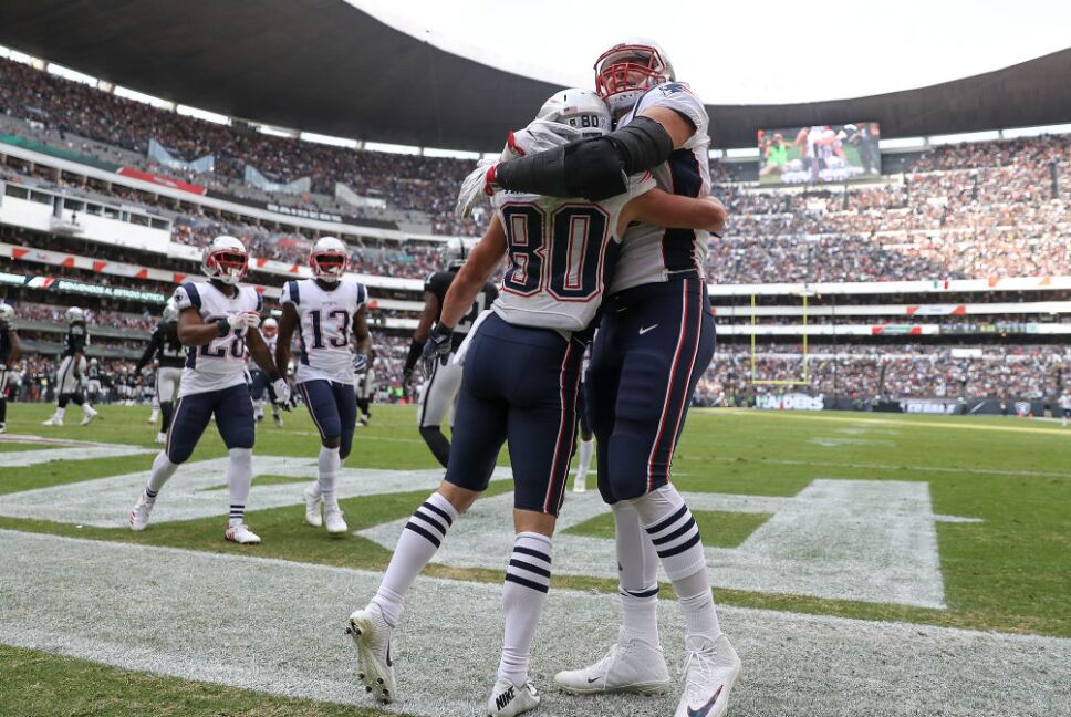 Tom Brady y los patriotas conquistando el Estadio Azteca