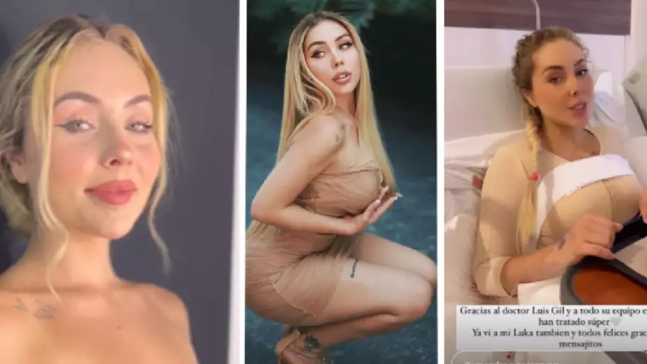 Maya Nazor se opera el busto