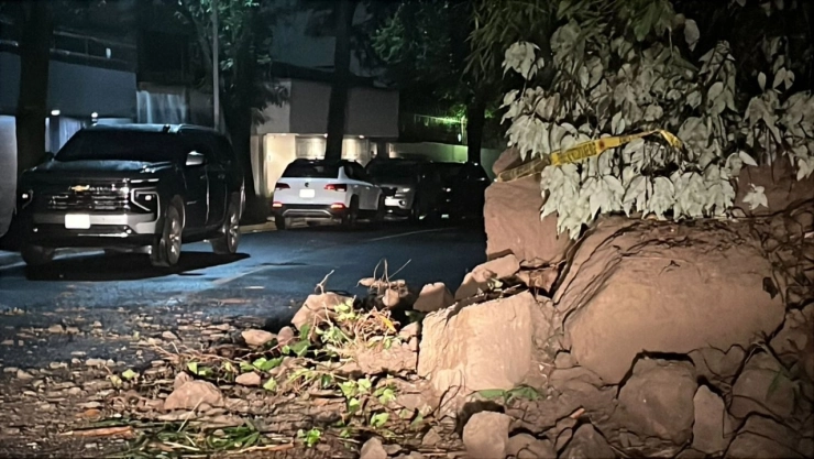 Accidentes y deslaves durante la noche en la CDMX.
