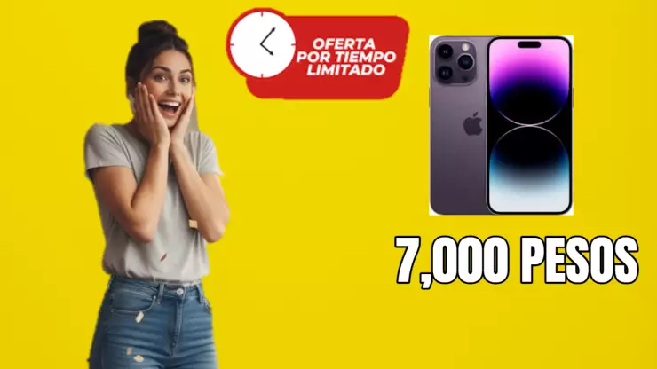 Este iPhone 14 está en oferta: lo venden por 7,000 pesos y tiene facilidades de pago en esta tienda