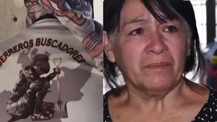 Lupita, madre buscadora de Jalisco, quien tiene desaparecidos a 5 hijos.