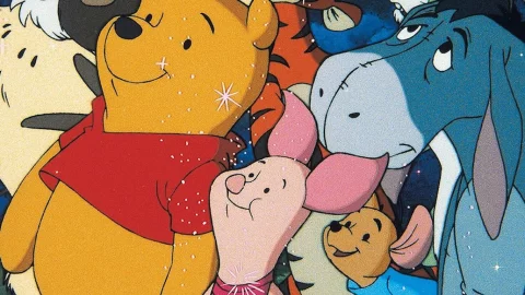 THE NEW ADVENTURES OF WINNIE THE POOH, Winnie the Pooh, Rabbit, 1990. (c)Walt Disney Co. Courtesy: E