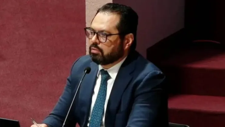 Miguel Santiago Reyes Hernández, secretario de Finanzas de Veracruz.