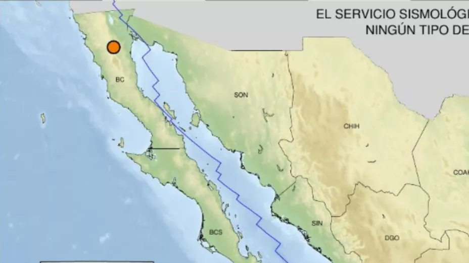 Sismo de San Felipe hoy