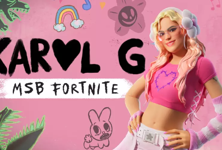 Karol G Fornite
