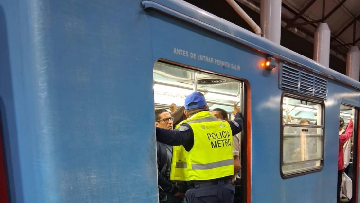 Vagón del Metro CDMX.