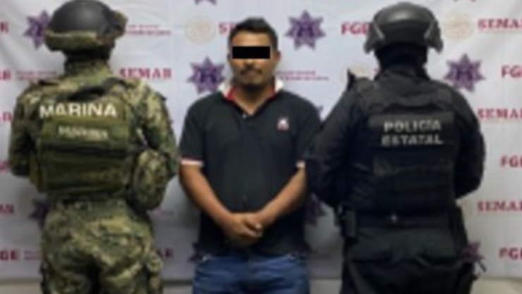 Jefe de plaza del Cártel de Sinaloa detenido en Colima