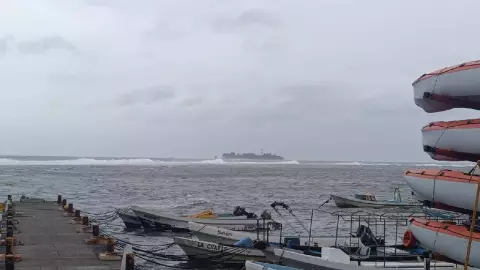 ¡CUIDADO! En esta fecha entrará el frente frío que dejará evento de norte intenso en Veracruz