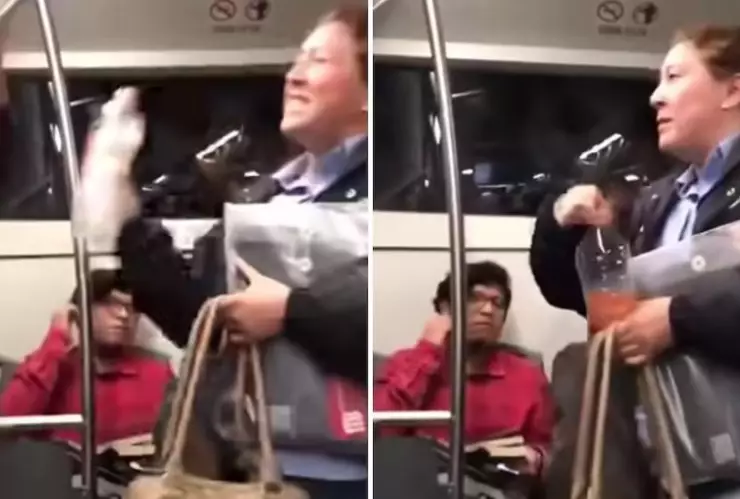 VIDEO | Mujer agrede a joven en transporte público por supuesto contagio de herpes; ¿dónde ocurrió?
