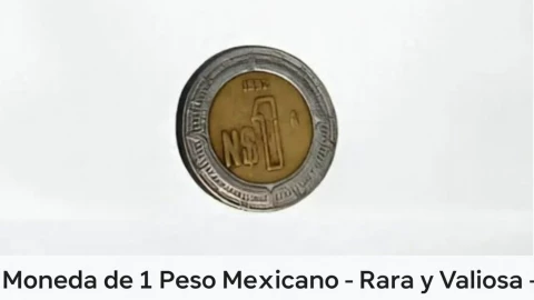 Moneda de 1 peso