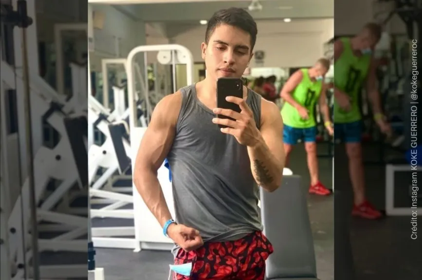 Koke en el Gym.jpg