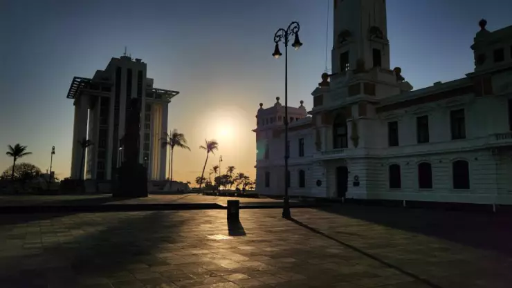 Mañanas frías en Veracruz