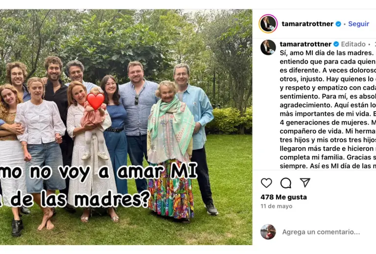 Así lucen en la vida real Tamara Trottner y su