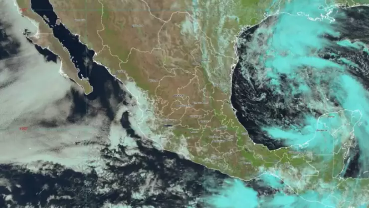 La CONAGUA prevé que el ciclón tropical 1 evolucione a tormenta tropical; piden tomar precauciones