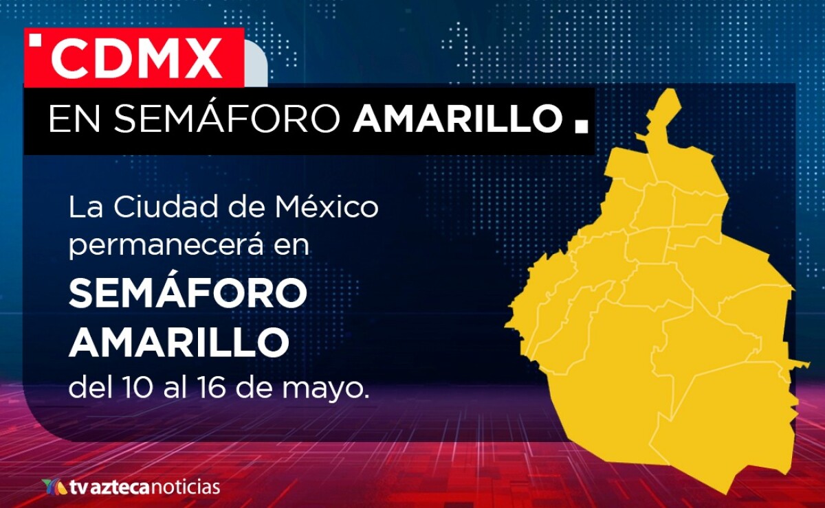 Ciudad De Mexico Pasa A Semaforo Amarillo