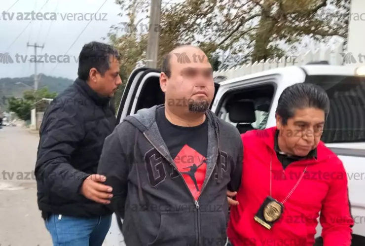 Detienen a presunto pederasta en Xalapa.