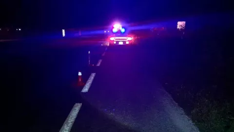 Vehículo fantasma arrolla a una persona