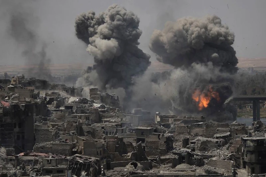 Bombardeo en Yemen