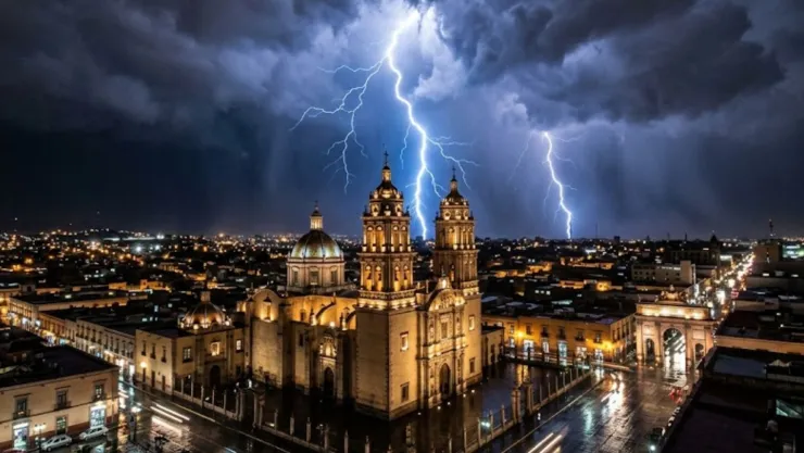 ¡NO PARA! Pronostican LLUVIA FUERTE y CAÍDA DE GRANIZO toda la noche en Guanajuato