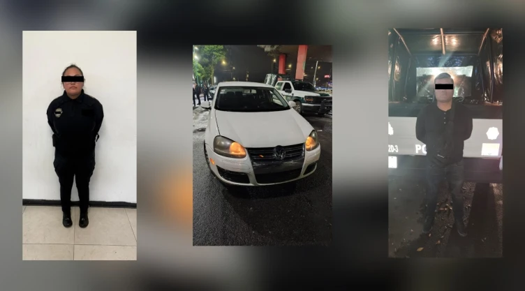 Dos policías de CDMX fueron detenidos por extorsión a una mujer en Iztapalapa.