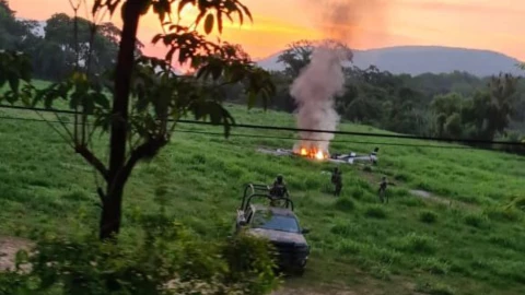 San Luis Potosí helicóptero cuerpos