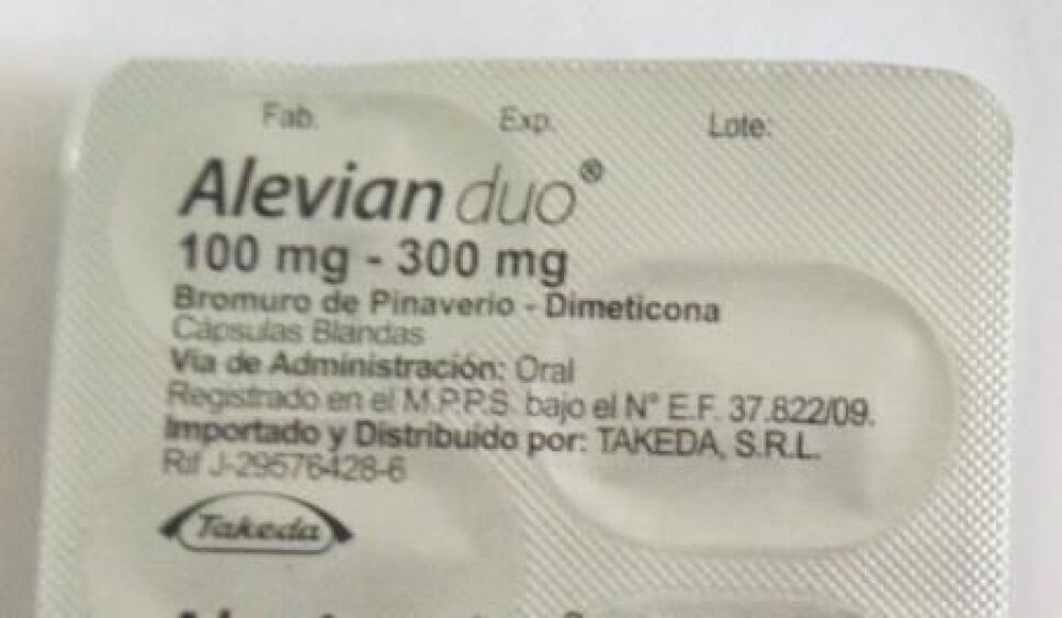 ¡Cuidado! Advierten por falsificación de medicamento Alevian Duo