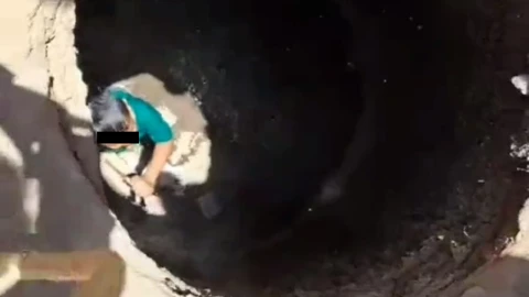 niño cae coladera sin tapa centro histórico