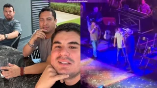 Edén Muñoz, Julión Álvarez y Alfredo Olivas juntos en concierto en Jalisco. ¿Podría repetirse en Chiapas este 2025? ¡Esto dijeron!