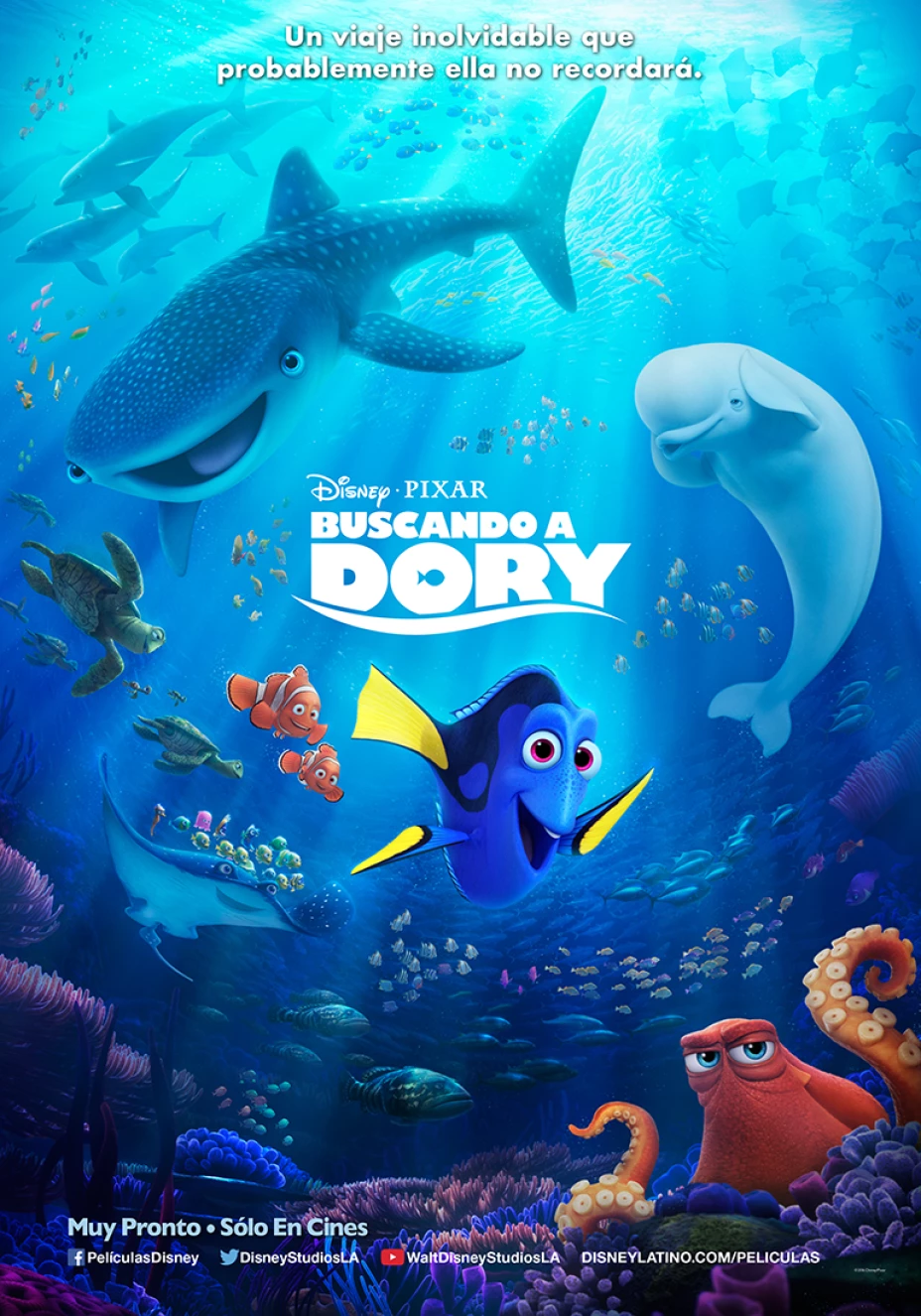 Buscando a Dory póster oficial 2