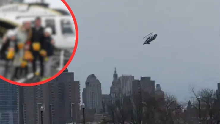 Confirman identidad de víctimas tras desplome de helicóptero en el río Hudson, Nueva York