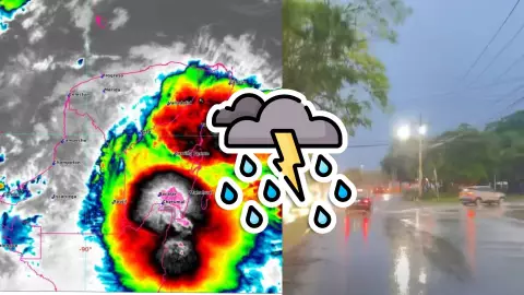 Clima en Cancún HOY: Seguirán las fuertes lluvias azotando a Quintana Roo este 7 de octubre