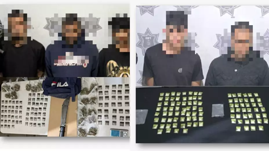 Detienen a cinco hombres por posesión de narcóticos.jpg