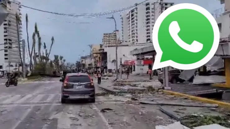 Grupo de Whatsapp en Acapulco para saber de sus familiares